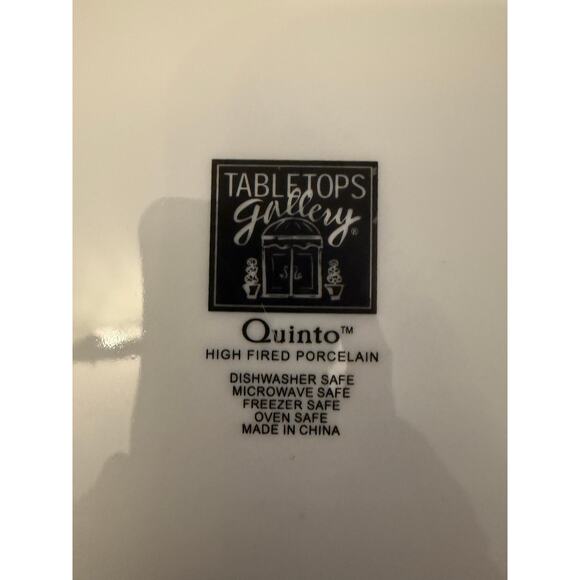 Tabletops Gallery “Quinto Square” Salad/Dinner Plate - Picture 6 of 8